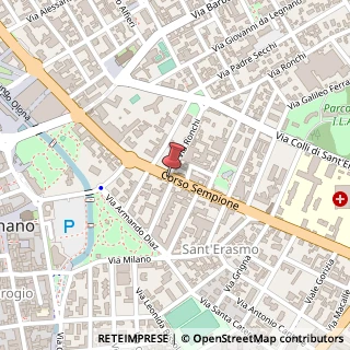 Mappa Corso Sempione, 107/109, 20025 Legnano, Milano (Lombardia)