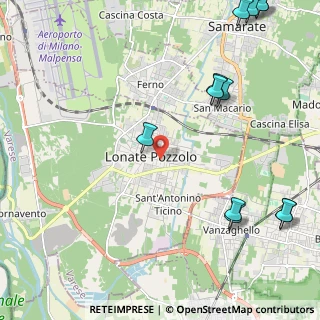 Mappa Via Matteotti, 21015 Lonate Pozzolo VA, Italia (3.06833)