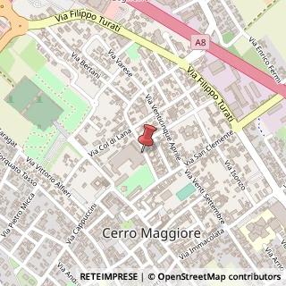 Mappa Via Marelli Don Aquilino, 1, 20023 Cerro Maggiore, Milano (Lombardia)