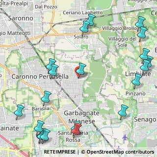 Mappa Via Suor Innocente Lazzarotto, 20031 Cesate MI, Italia (3.122)