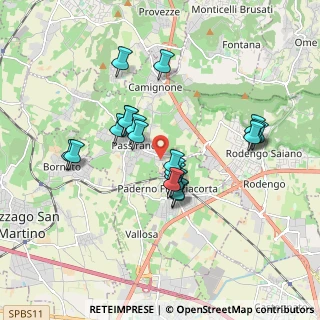 Mappa Via Pier Luigi Nervi, 25050 Passirano BS, Italia (1.579)