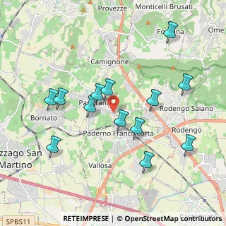 Mappa Via Pier Luigi Nervi, 25050 Passirano BS, Italia (1.92615)