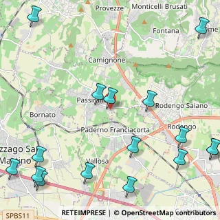 Mappa Via Pier Luigi Nervi, 25050 Passirano BS, Italia (3.23313)