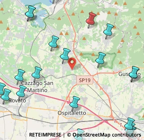 Mappa Via Pier Luigi Nervi, 25050 Passirano BS, Italia (6.263)