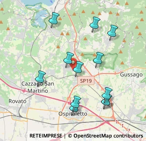 Mappa Via Pier Luigi Nervi, 25050 Passirano BS, Italia (3.93)