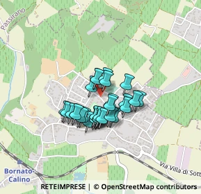 Mappa Via Gasparo da Salò, 25046 Cazzago San Martino BS, Italia (0.28276)