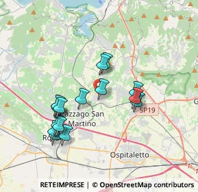 Mappa Via Gasparo da Salò, 25046 Cazzago San Martino BS, Italia (3.38125)