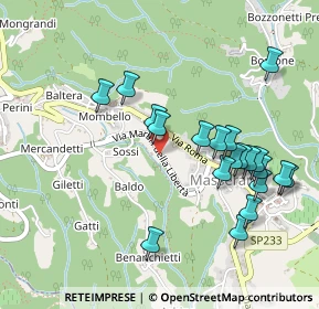 Mappa Via Martiri della Libertà, 13866 Masserano BI, Italia (0.5025)