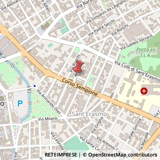 Mappa Via Giovanni Bonvicino, 14, 20025 Legnano, Milano (Lombardia)