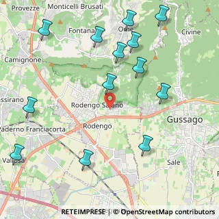 Mappa Via Martiri della Libertà, 25050 Rodengo-Saiano BS, Italia (2.59846)