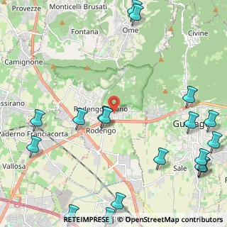 Mappa Via 2 Giugno, 25050 Rodengo-Saiano BS, Italia (3.3275)