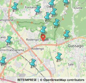 Mappa Via Martiri della Libertà, 25050 Rodengo-Saiano BS, Italia (2.59846)