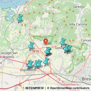 Mappa Via Martiri della Libertà, 25050 Rodengo-Saiano BS, Italia (3.985)