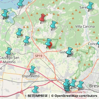Mappa Via Martiri della Libertà, 25050 Rodengo-Saiano BS, Italia (6.6105)