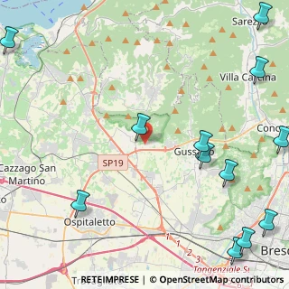 Mappa Via Martiri della Libertà, 25050 Rodengo-Saiano BS, Italia (6.65583)