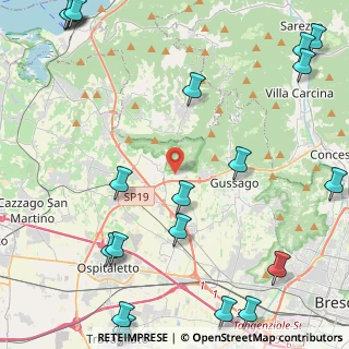 Mappa Via Martiri della Libertà, 25050 Rodengo-Saiano BS, Italia (6.7195)