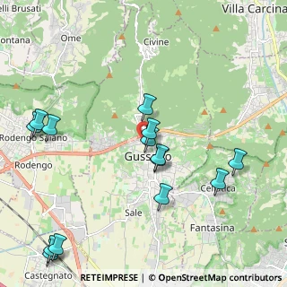Mappa Via Meano, 25064 Piazza BS, Italia (2.41571)