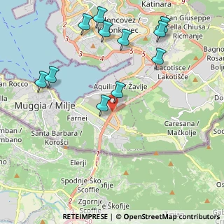 Mappa NSA326, 34015 Muggia TS, Italia (2.40182)