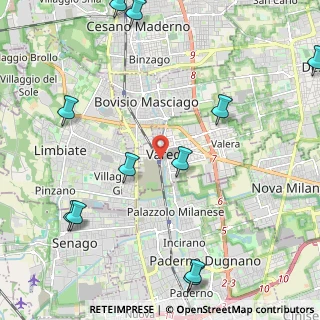 Mappa Piazzale Stazione, 20814 Varedo MB, Italia (2.90182)
