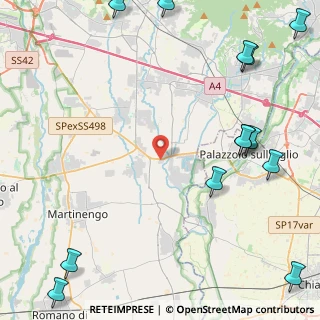 Mappa Via Enrico Fermi, 24050 Palosco BG, Italia (7.08133)