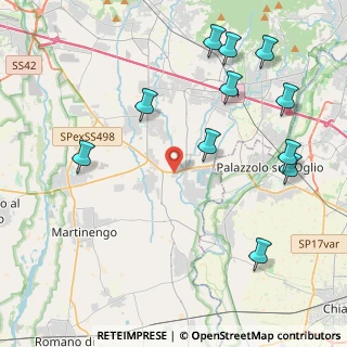 Mappa Via Enrico Fermi, 24050 Palosco BG, Italia (5.00364)