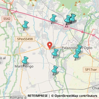 Mappa Via Enrico Fermi, 24050 Palosco BG, Italia (4.80273)