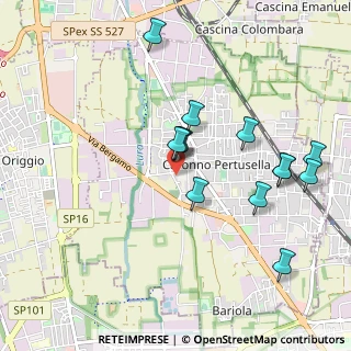 Mappa Via al Cimitero, 21042 Caronno Pertusella VA, Italia (0.96308)