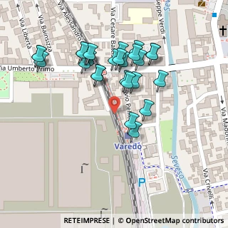 Mappa Varedo, 20814 Varedo MB, Italia (0.11071)