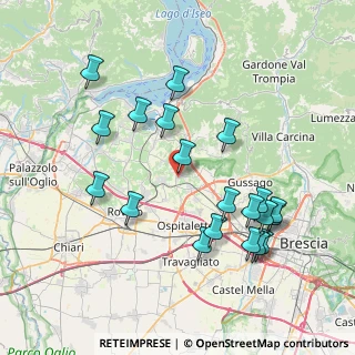 Mappa Via Rondinella, 25050 Passirano BS, Italia (8.0505)