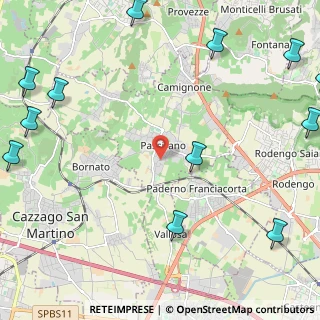 Mappa Via Rondinella, 25050 Passirano BS, Italia (3.43917)