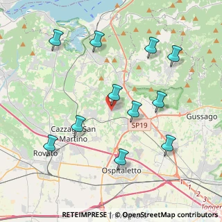 Mappa Via Rondinella, 25050 Passirano BS, Italia (4.27364)