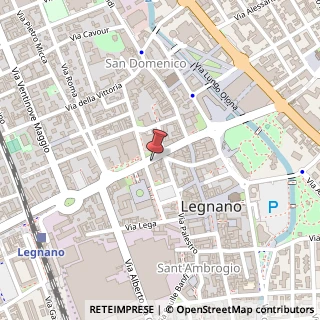 Mappa Corso Italia, 43, 20025 Legnano, Milano (Lombardia)