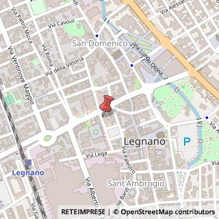 Mappa Via Giovanni Giolitti, 3, 20025 Legnano, Milano (Lombardia)