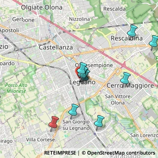 Mappa Via S. Domenico, 20025 Legnano MI, Italia (1.76818)