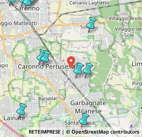 Mappa Via V. Bellini, 20031 Cesate MI, Italia (2.97417)