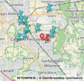 Mappa Via V. Bellini, 20031 Cesate MI, Italia (1.72636)