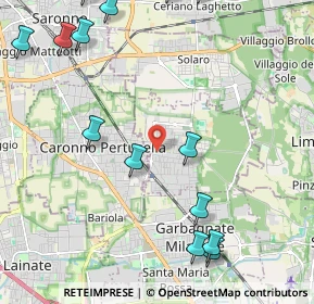 Mappa Via V. Bellini, 20031 Cesate MI, Italia (2.85357)