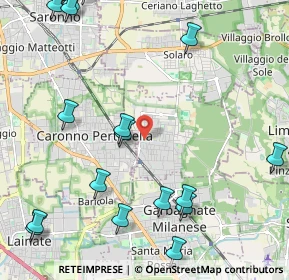 Mappa Via V. Bellini, 20031 Cesate MI, Italia (3.044)