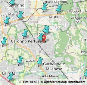 Mappa Via V. Bellini, 20031 Cesate MI, Italia (2.72071)