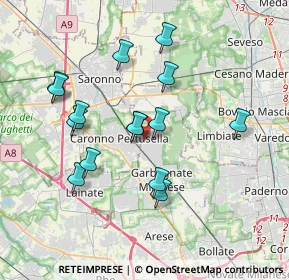 Mappa Via V. Bellini, 20031 Cesate MI, Italia (3.45667)