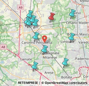 Mappa Via V. Bellini, 20031 Cesate MI, Italia (4.0875)