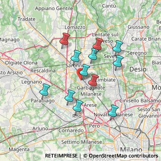 Mappa Via Caduti di Nassiriya, 21042 Caronno Pertusella VA, Italia (6.26583)