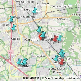 Mappa Via Caduti di Nassiriya, 21042 Caronno Pertusella VA, Italia (2.418)