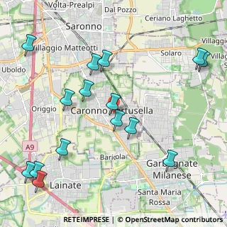 Mappa Via Caduti di Nassiriya, 21042 Caronno Pertusella VA, Italia (2.506)