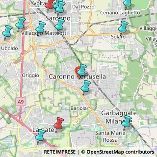 Mappa Via Caduti di Nassiriya, 21042 Caronno Pertusella VA, Italia (3.27)