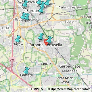 Mappa Via Caduti di Nassiriya, 21042 Caronno Pertusella VA, Italia (2.78909)