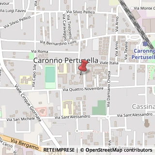 Mappa Via Caduti di Nassiriya, 98, 21042 Caronno Pertusella, Varese (Lombardia)