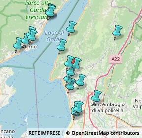 Mappa Via Campagnola, 37010 Campagnola VR, Italia (8.1345)