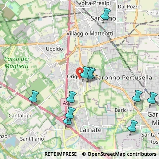 Mappa Via Leonardo Da Vinci, 21040 Origgio VA, Italia (2.32636)