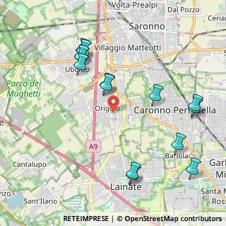 Mappa Via Leonardo Da Vinci, 21040 Origgio VA, Italia (2.29929)